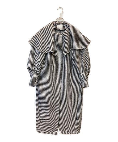 Ameri（アメリ）Ameri (アメリ) 2WAY CAPE PUFF SLEEVE COAT グレー サイズ:Sの古着・服飾アイテム