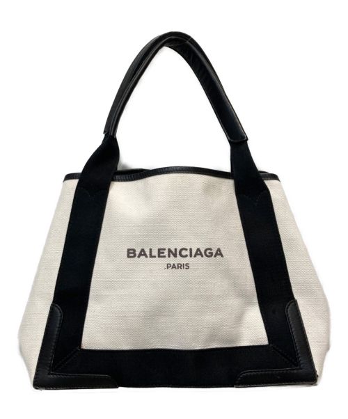 BALENCIAGA（バレンシアガ）BALENCIAGA (バレンシアガ) ネイビーカバスの古着・服飾アイテム