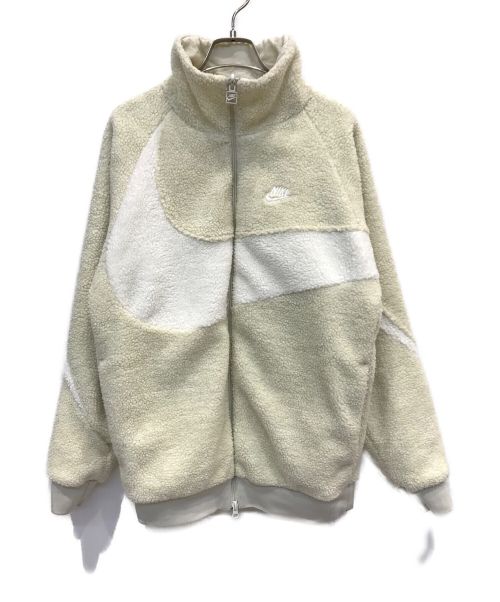 NIKE（ナイキ）NIKE (ナイキ) BIG SWOOSH BOA JACKET / ビッグスウォッシュボアジャケット アイボリー サイズ:Sの古着・服飾アイテム