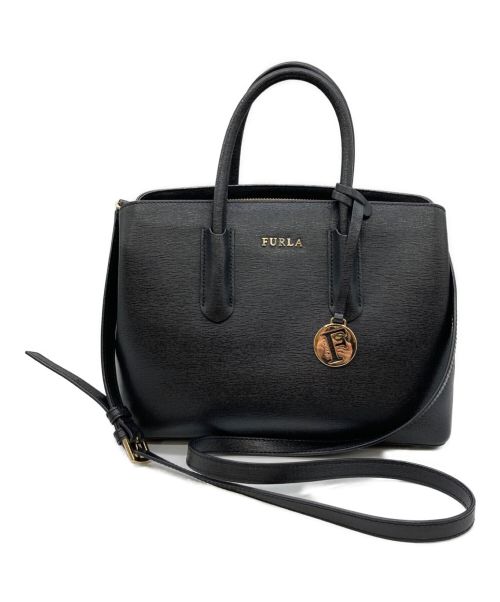 FURLA（フルラ）FURLA (フルラ) 2WAYバッグ ブラック サイズ:表記なしの古着・服飾アイテム