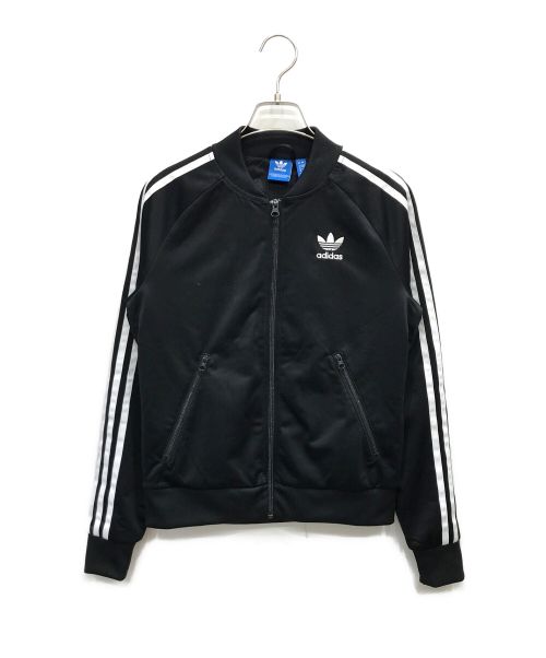 adidas（アディダス）adidas (アディダス) トラックジャケット ブラック サイズ:Mの古着・服飾アイテム