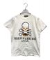 Mastermind JAPAN×A BATHING APE（マスターマインドジャパン×ア ベイシング エイプ）の古着「Tシャツ」｜ホワイト