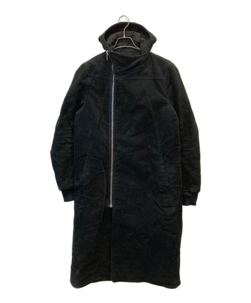 DRKSHDW（ダークシャドウ）DRKSHDW (ダークシャドウ) モールスキン チューブウェイコート /  TUBEWAY COAT  ブラック サイズ:Mの古着・服飾アイテム