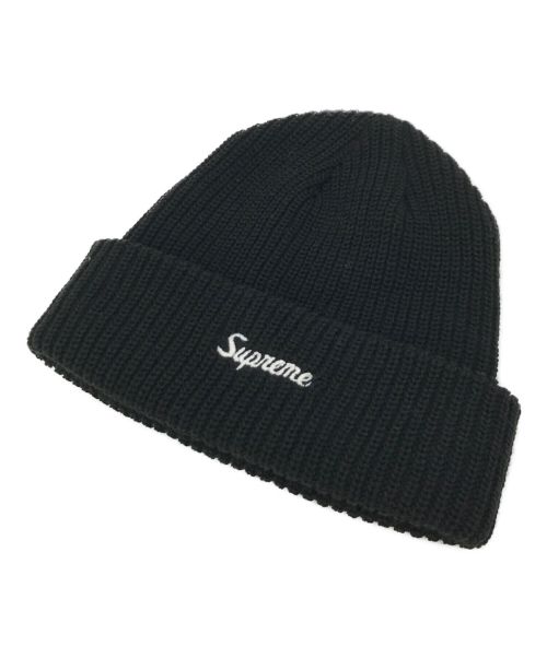 SUPREME（シュプリーム）SUPREME (シュプリーム) LOOSE GAUGE BEANIE ブラック サイズ:表記なしの古着・服飾アイテム