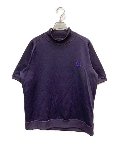 Needles（ニードルズ）Needles (ニードルズ) S/S Mock Neck Tee パープル サイズ:Sの古着・服飾アイテム