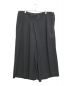 Yohji Yamamoto pour homme（ヨウジヤマモト プールオム）の古着「Wool Gabardine Skirt pants」｜ブラック