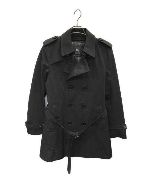 BURBERRY BLACK LABEL（バーバリーブラックレーベル）BURBERRY BLACK LABEL (バーバリーブラックレーベル) ライナー付トレンチコート ブラック サイズ:Lの古着・服飾アイテム