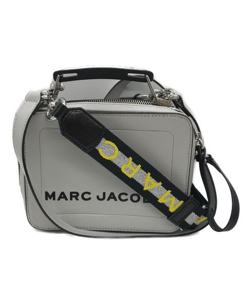 MARC JACOBS（マークジェイコブス）MARC JACOBS (マーク ジェイコブス) THE BOXショルダーバッグ グレーの古着・服飾アイテム