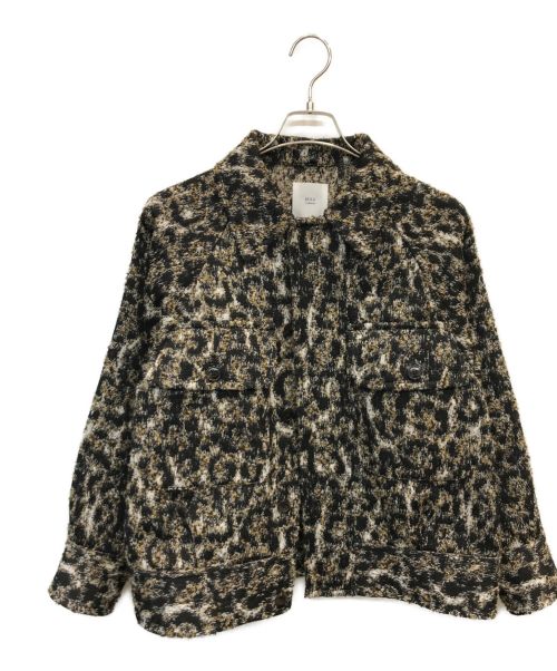 IENA LA BOUCLE（イエナ ラ ブークル）IENA LA BOUCLE (イエナ ラ ブークル) シャツジャケット ブラウン サイズ:38の古着・服飾アイテム