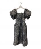 MAISON SPECIALメゾンスペシャル）の古着「2way Paff Jacquard Onepiece」｜ブラック