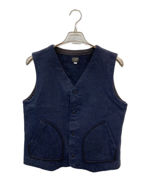 DALEES&CO（ダリーズ）DALEES&CO (ダリーズ) 1930s GRECO VEST ネイビー サイズ:15 1/2の古着・服飾アイテム