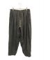 YANTOR（ヤントル）の古着「Suede 6tuck Pants」｜グレー