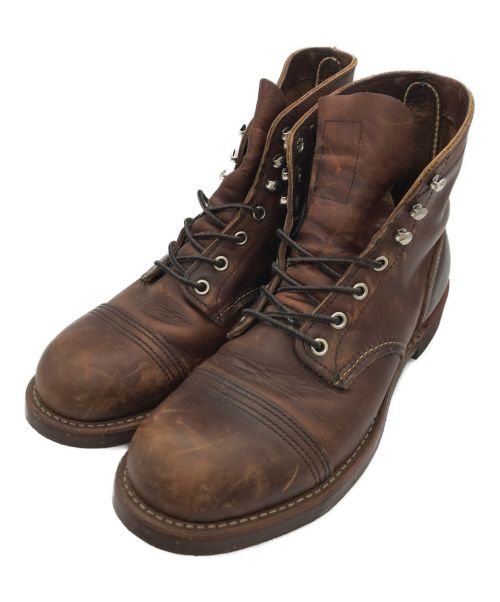 RED WING（レッドウィング）RED WING (レッドウィング) アイアンレンジャーワークブーツ / IRON RANGER ブラウン サイズ:7 1/2の古着・服飾アイテム