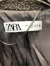 中古・古着 ZARA (ザラ) ダブルブレストフェイクボアコート ブラウン サイズ:S：10800円