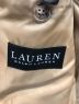 中古・古着 LAUREN RALPH LAUREN (ローレンラルフローレン) ウールカシミヤチェスターコート ブラウン サイズ:S：5800円