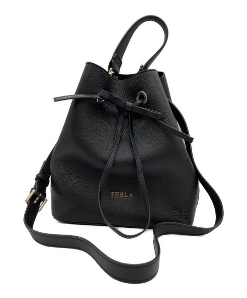 FURLA（フルラ）FURLA (フルラ) コスタンザ 2WAYショルダーバッグ ブラック サイズ:表記なしの古着・服飾アイテム