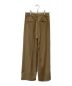 TODAYFUL (トゥデイフル) Tuck Twill Trousers ブラウン サイズ:38：5800円