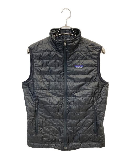 Patagonia（パタゴニア）Patagonia (パタゴニア) NANO PUFF  VEST / ナノパフベスト ブラック サイズ:Sの古着・服飾アイテム