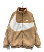 NIKEナイキ）の古着「SWOOSH FULLZIP JACKET」｜ベージュ