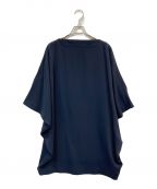 MM6 Maison Margielaエムエムシックス メゾンマルジェラ）の古着「Buttons Embellished Loose Dress」｜ネイビー