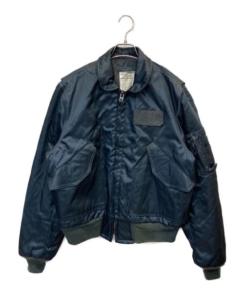 ISS.INC（アイエスエス.インク）ISS.INC (アイエスエス.インク) [古着]P TITAN CLOTH Flight Jacket ネイビー サイズ:Mの古着・服飾アイテム