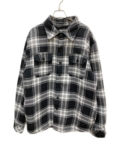 SHAKA WEAR（シャカウェア）SHAKA WEAR (シャカウェア) シャツジャケット グレー サイズ:Lの古着・服飾アイテム