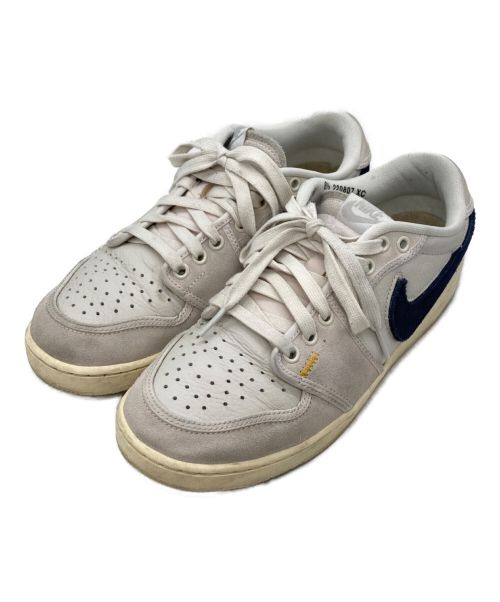 NIKE（ナイキ）NIKE (ナイキ) UNION (ユニオン) Nike Air Jordan 1 Low KO  Sail Leather グレー サイズ:UK7.5/EUR42/26.5cm/BR40の古着・服飾アイテム