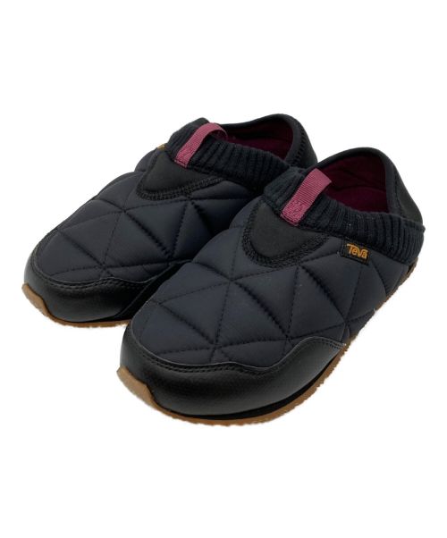 TEVA（テバ）TEVA (テバ) EMBER MOC 2WAYモックシューズ ブラック サイズ:US6/UK4/EU37/23cmの古着・服飾アイテム