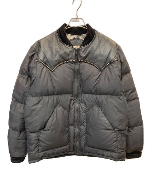 Hysteric Glamour（ヒステリックグラマー）Hysteric Glamour (ヒステリックグラマー) Rocky Mountain FeatherBed (ロッキーマウンテンフェザーベッド) ダウンジャケット ブラック サイズ:Lの古着・服飾アイテム