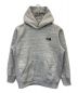 THE NORTH FACE（ザ ノース フェイス）の古着「Square Logo Sweatshirt Hoodie」｜グレー