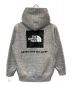 THE NORTH FACE (ザ ノース フェイス) Square Logo Sweatshirt Hoodie グレー サイズ:M：5800円