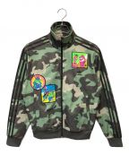 adidasx JEREMY SCOTTアディダス×ジェレミー・スコット）の古着「TRACK TOP」｜オリーブ