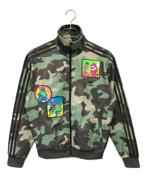 adidasx JEREMY SCOTT（アディダス×ジェレミー・スコット）adidasx JEREMY SCOTT (アディダス×ジェレミー・スコット) TRACK TOP オリーブ サイズ:Sの古着・服飾アイテム