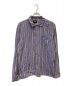 stussy（ステューシー）の古着「Cove Striped L/SL Shirt」｜パープル