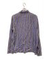 stussy (ステューシー) Cove Striped L/SL Shirt パープル サイズ:M：7800円