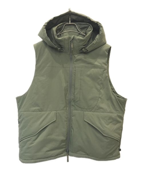 DAIWA PIER39（ダイワ ピア39）DAIWA PIER39 (ダイワ ピア39) TECH PADDING MIL VEST グリーン サイズ:Lの古着・服飾アイテム