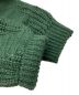 中古・古着 YOKE (ヨーク) IRREGULAR KNITTED CREWNECK SWEATER グリーン サイズ:3：17000円