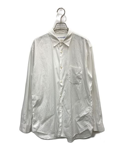 COMME des GARCONS SHIRT（コムデギャルソンシャツ）COMME des GARCONS SHIRT (コムデギャルソンシャツ) レギュラーシャツ ホワイト サイズ:Mの古着・服飾アイテム