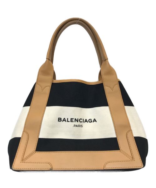 BALENCIAGA（バレンシアガ）BALENCIAGA (バレンシアガ) ネイビーカバスの古着・服飾アイテム