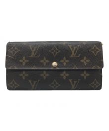 LOUIS VUITTON（ルイ ヴィトン）の古着「ヴェール ポルトフォイユサラ」｜ブラウン