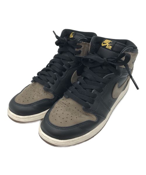 NIKE（ナイキ）NIKE (ナイキ) AIR JORDAN 1 RETRO HIGH OG GS ブラウン サイズ:24.5の古着・服飾アイテム