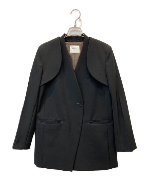 AMeLIE（アメリ）AMeLIE (アメリ) 3WAY CONSTRUCTION JACKET ブラック サイズ:Sの古着・服飾アイテム