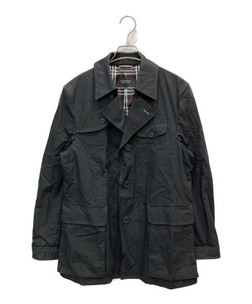 BURBERRY BLACK LABEL（バーバリーブラックレーベル）BURBERRY BLACK LABEL (バーバリーブラックレーベル) トレンチコート ブラック サイズ:Mの古着・服飾アイテム