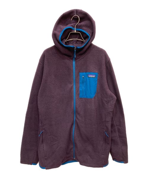 Patagonia（パタゴニア）Patagonia (パタゴニア) R1エア・フルジップ・フーディ ボルドー サイズ:ＸＬの古着・服飾アイテム