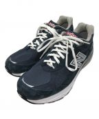 NEW BALANCEニューバランス）の古着「M990NB3」｜ネイビー