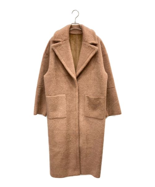 Ameri（アメリ）Ameri (アメリ) BLANKET LIKE FAKE MOUTON COAT ベージュ サイズ:FREE 未使用品の古着・服飾アイテム