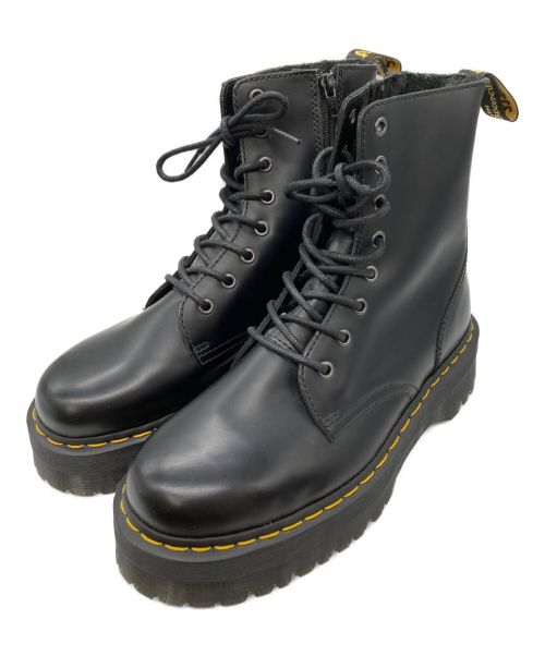 Dr.Martens（ドクターマーチン）Dr.Martens (ドクターマーチン) JADON SMOOTH LEATHER PLATFORM BOOT ブラック サイズ:UK8の古着・服飾アイテム