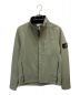 STONE ISLAND（ストーンアイランド）の古着「Bottle Green Fleece Lined Soft Shell Jacket」｜オリーブ