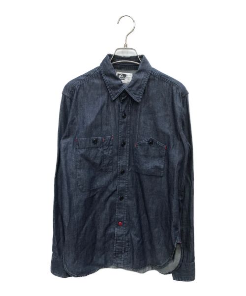 Engineered Garments（エンジニアド ガーメンツ）Engineered Garments (エンジニアド ガーメンツ) ワークシャツ インディゴ サイズ:Sの古着・服飾アイテム