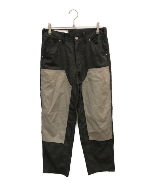 UNITED ARROWS（ユナイテッドアローズ）UNITED ARROWS (ユナイテッドアローズ) SONS (サンズ) OFFICE WORKER PANTS グレー サイズ:Sの古着・服飾アイテム